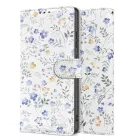 Samsung Galaxy A36 5G Tok - Tech-Protect Wallet - Fehér-Virágos