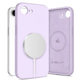 iPhone 16e Tok - Tech-Protect Liquid Silicone MagSafe - Lila iPhone 16e Tok - Tech-Protect Liquid Silicone MagSafe - Lila