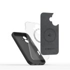 iPhone 16e / 17e Tok - Tech-Protect Liquid Silicone MagSafe - Fekete