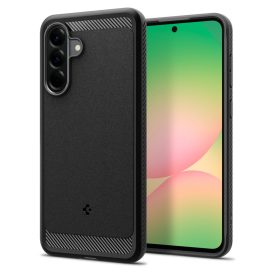 Samsung Galaxy A56 5G Tok - Spigen Rugged Armor - Matt Fekete   Samsung Galaxy A56 5G Tok - Spigen Rugged Armor - Matt Fekete
