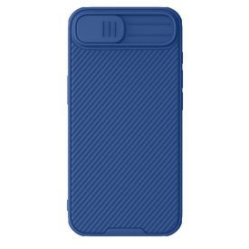 iPhone 16e Tok - Nillkin CamShield Pro - Kék iPhone 16e Tok - Nillkin CamShield Pro - Kék