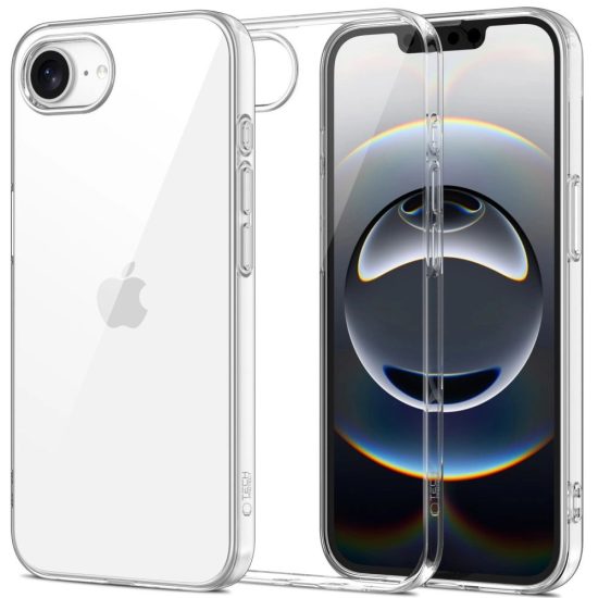iPhone 16e Tok - Tech-Protect FlexAir - Átlátszó