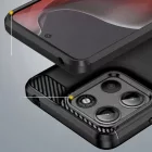 Motorola Moto G15 / G15 Power Tok - Tech-Protect TPUCarbon - Fekete