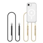 iPhone 16e / 17e Tok - Tech-Protect FlexAir Chain MagSafe - Fekete + Bézs