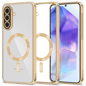 Samsung Galaxy A56 5G Tok - Tech-Protect MagFlex MagSafe - Arany   Samsung Galaxy A56 5G Tok - Tech-Protect MagFlex MagSafe - Arany