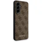 Samsung Galaxy A36 Tok - Guess 4G Metal Gold Logo - Barna