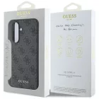 Samsung Galaxy A36 Tok - Guess 4G Metal Gold Logo - Fekete
