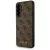 Samsung Galaxy A56 Tok - Guess 4G Metal Gold Logo - Barna