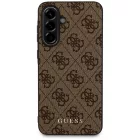 Samsung Galaxy A56 Tok - Guess 4G Metal Gold Logo - Barna