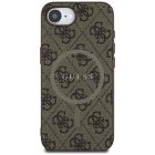 iPhone 16e / 17e Tok - Guess 4G Ring Classic Logo MagSafe - Barna