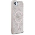 iPhone 16e / 17e Tok - Guess 4G Ring Classic Logo MagSafe - Pink