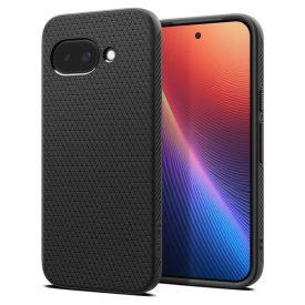 Google Pixel 9A Tok - Spigen Liquid Air - Fekete Google Pixel 9A Tok - Spigen Liquid Air - Fekete
