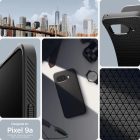 Google Pixel 9A Tok - Spigen Liquid Air - Fekete