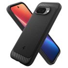 Google Pixel 9A Tok - Spigen Rugged Armor MagFit - Fekete