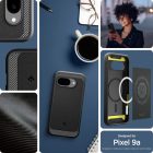 Google Pixel 9A Tok - Spigen Rugged Armor MagFit - Fekete