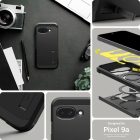 Google Pixel 9A Tok - Spigen Tough Armor AI MagFit - Fekete