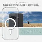 Google Pixel 9A Tok - Spigen Ultra Hybrid MagFit - Átlátszó-Fehér