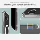 Google Pixel 9A Tok - Spigen Ultra Hybrid MagFit - Átlátszó-Fehér