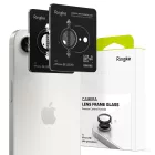 iPhone 16e / 17e Lencsevédő - Ringke Camera Lens Frame Glass x 2 db - Fekete
