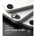 iPhone 16e / 17e Lencsevédő - Ringke Camera Lens Frame Glass x 2 db - Fekete