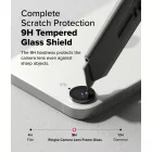 iPhone 16e / 17e Lencsevédő - Ringke Camera Lens Frame Glass x 2 db - Fekete