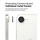 iPhone 16e / 17e Lencsevédő - Ringke Camera Lens Frame Glass x 2 db - Fekete
