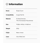 Google Pixel 9A Tok - Ringke Fusion - Átlátszó
