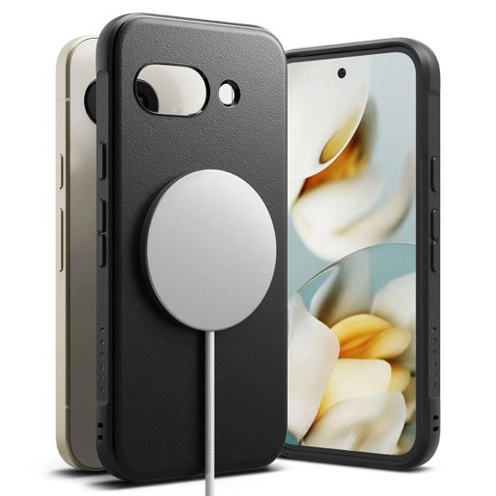 Google Pixel 9A Tok - Ringke Onyx Magnetic - Fekete