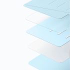 iPad Air 13" (2024-2025) Tok - ESR Flip Hybrid Case - Kék