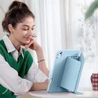 iPad Air 13" (2024-2025) Tok - ESR Flip Hybrid Case - Kék