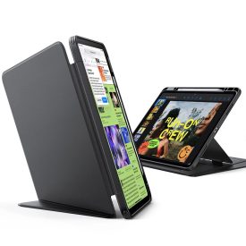   iPad Air 13" (2024-2025) Tok - ESR Flip Hybrid Case - Fekete