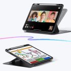 iPad Air 13" (2024-2025) Tok - ESR Flip Hybrid Case - Fekete