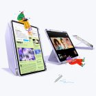 iPad Air 13" (2024-2025) Tok - ESR Flip Hybrid Case - Lila