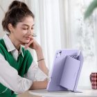 iPad Air 13" (2024-2025) Tok - ESR Flip Hybrid Case - Lila