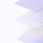 iPad Air 13" (2024-2025) Tok - ESR Flip Hybrid Case - Lila