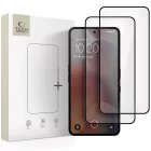 Nothing Phone 3A / 3A Pro Kijelzővédő Üvegfólia - Tech-Protect Glass Fit+ - Fekete x 2 db