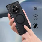 Realme 14 Pro 5G Tok - Tech-Protect MagMat MagSafe - Matt Fekete