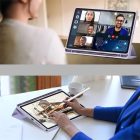 Lenovo Tab 10.1" (TB-311) Tok - Tech-Protect SmartCase Pen - Lila