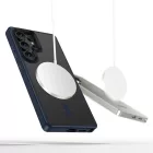 Samsung Galaxy S25 Ulra Tok - Tech-Protect MagMat MagSafe - Átlátszó-Kék