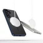 Samsung Galaxy S25 Tok - Tech-Protect MagMat MagSafe - Átlátszó-Kék
