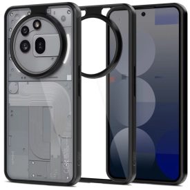 Nothing Phone 3A Pro Tok - Tech-Protect MagMat - Átlátszó-Fekete   Nothing Phone 3A Pro Tok - Tech-Protect MagMat - Átlátszó-Fekete