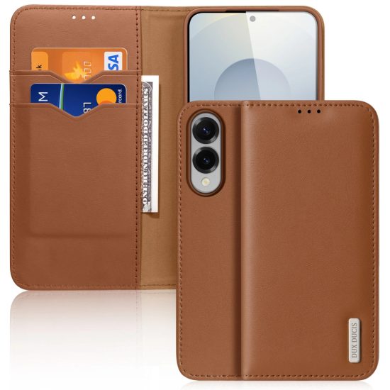 Samsung Galaxy S25 Edge Tok - Dux Ducis Hivo - Barna