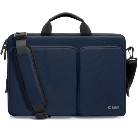 Tech-Protect Defender Laptop Táska 17" - Kék