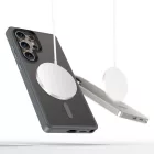 Samsung Galaxy S25 Ultra Tok - Tech-Protect MagMat MagSafe - Átlátszó-Szürke