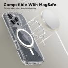 iPhone 16e / 17e Tok - Tech-Protect FlexAir MagSafe - Átlátszó-Csillogó