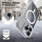 iPhone 16e / 17e Tok - Tech-Protect FlexAir MagSafe - Átlátszó-Csillogó