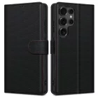 Samsung Galaxy S25 Ultra Tok - Tech-Protect Wallet RS - Fekete
