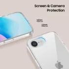 Nothing Phone 3A Tok - Tech-Protect FlexAir Hybrid - Átlátszó