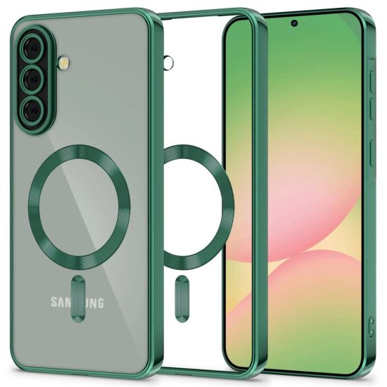 Samsung Galaxy A56 5G Tok - Tech-Protect MagFlex MagSafe - Zöld