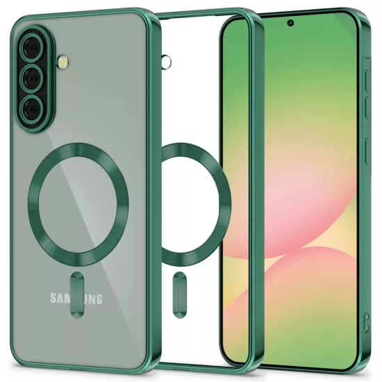 Samsung Galaxy A56 5G Tok - Tech-Protect MagFlex MagSafe - Zöld
